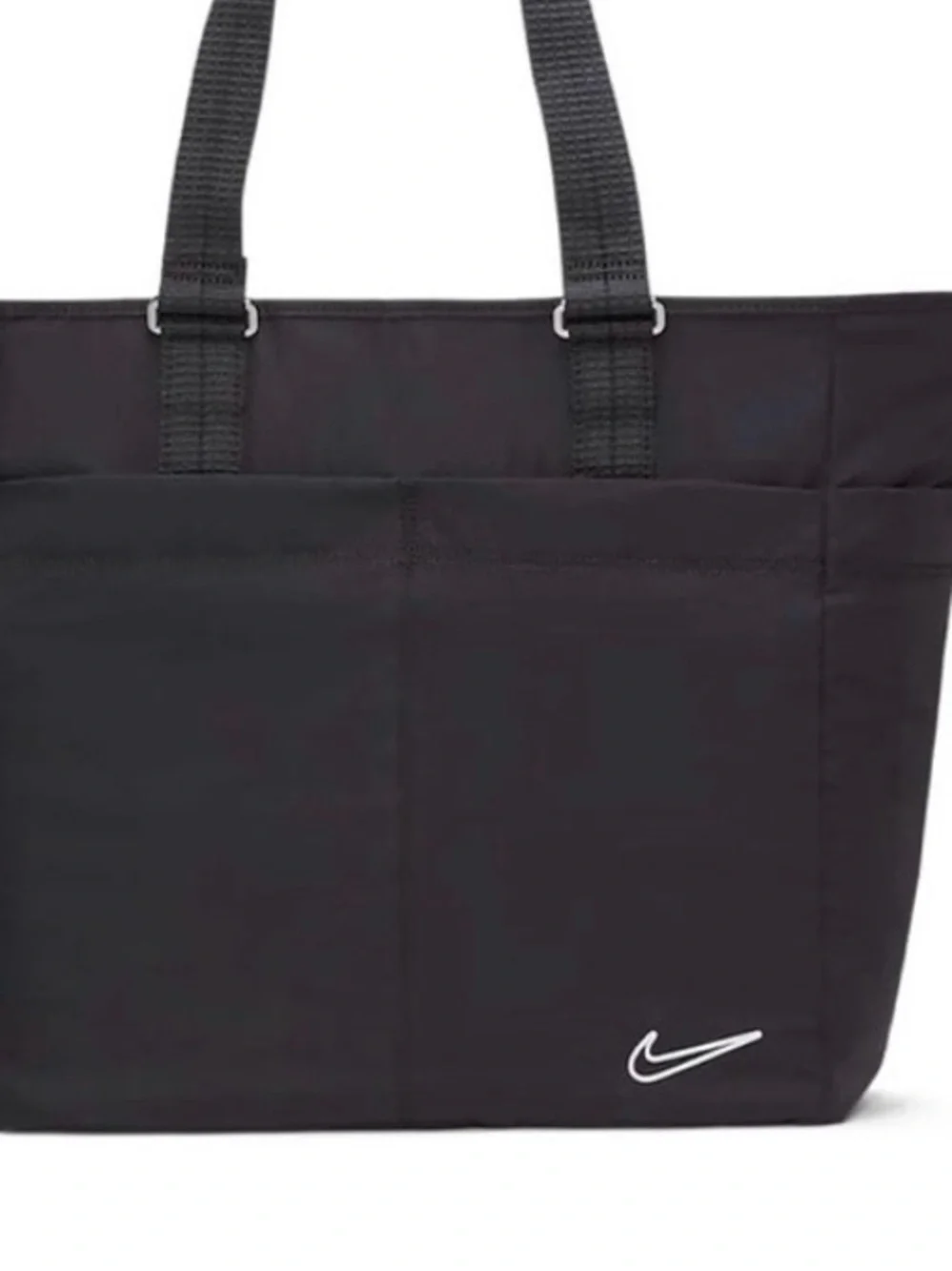 Women's Nike One Luxe Training Bag Stone Black Fitness Gym Tote